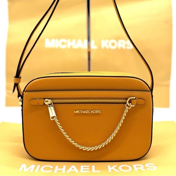 Michael Kors Large EW Crossbody Bag Cider - Picture 1 of 10